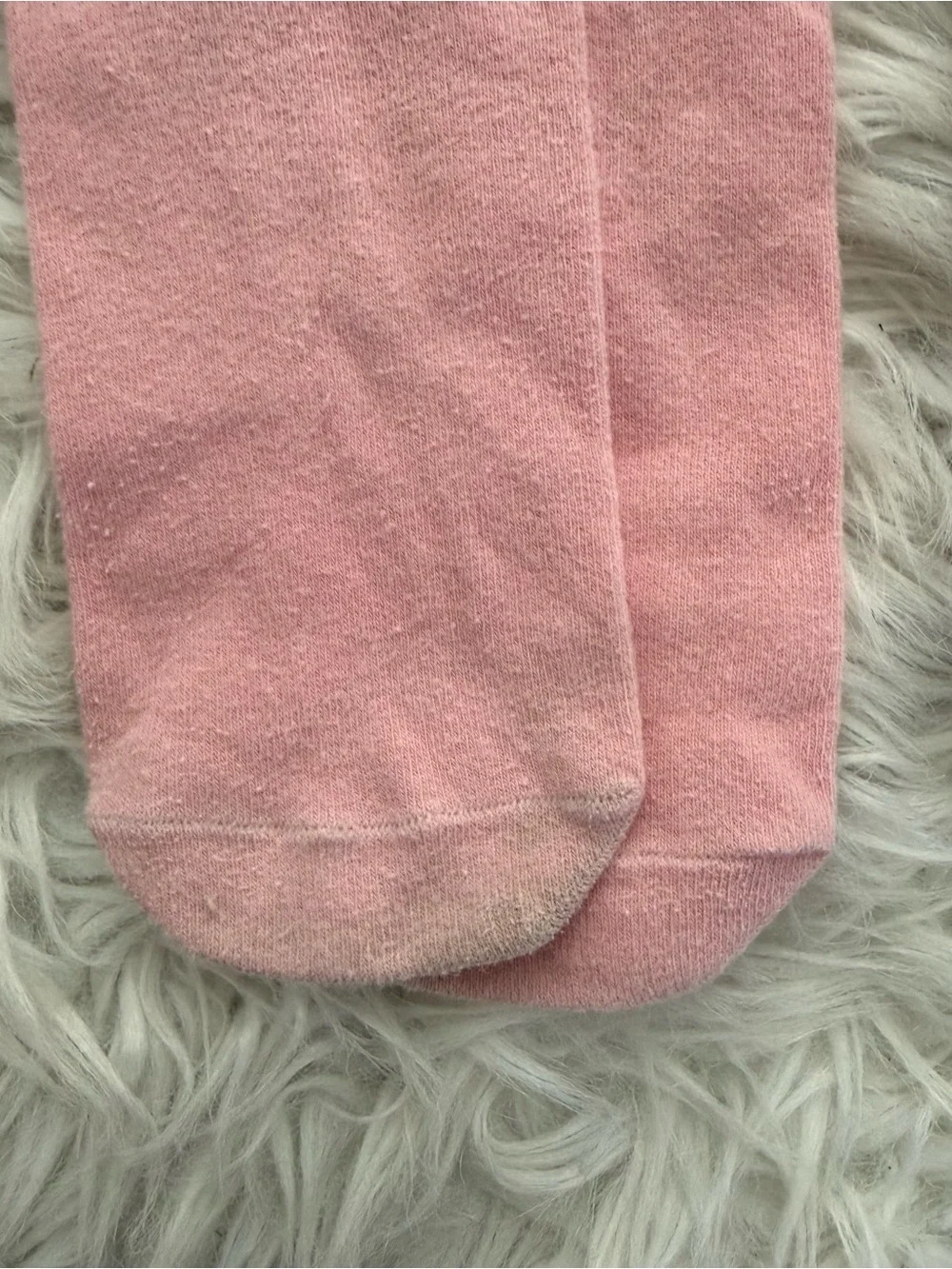 Cute Kids Unicorn and Cow Knee-High Socks - Pink & Cream (2 Pairs)